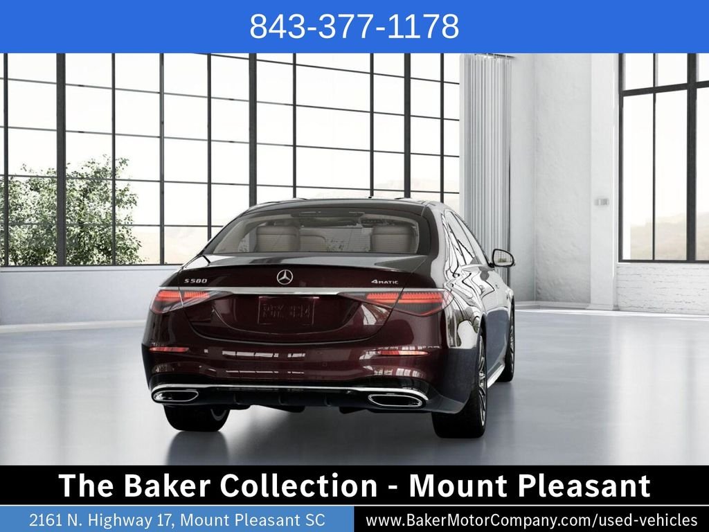 Certified Used 2026 Red Mercedes-Benz S 580 image 24