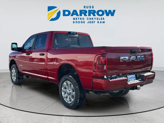 New 2026 Molten Red Pearl-Coat Exterior Paint RAM Big Horn image 3