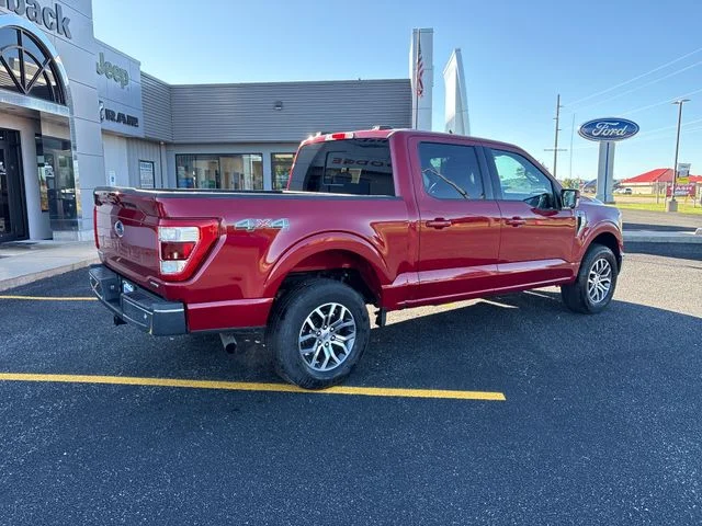 Used 2021 Red Metallic Ford Lariat image 7