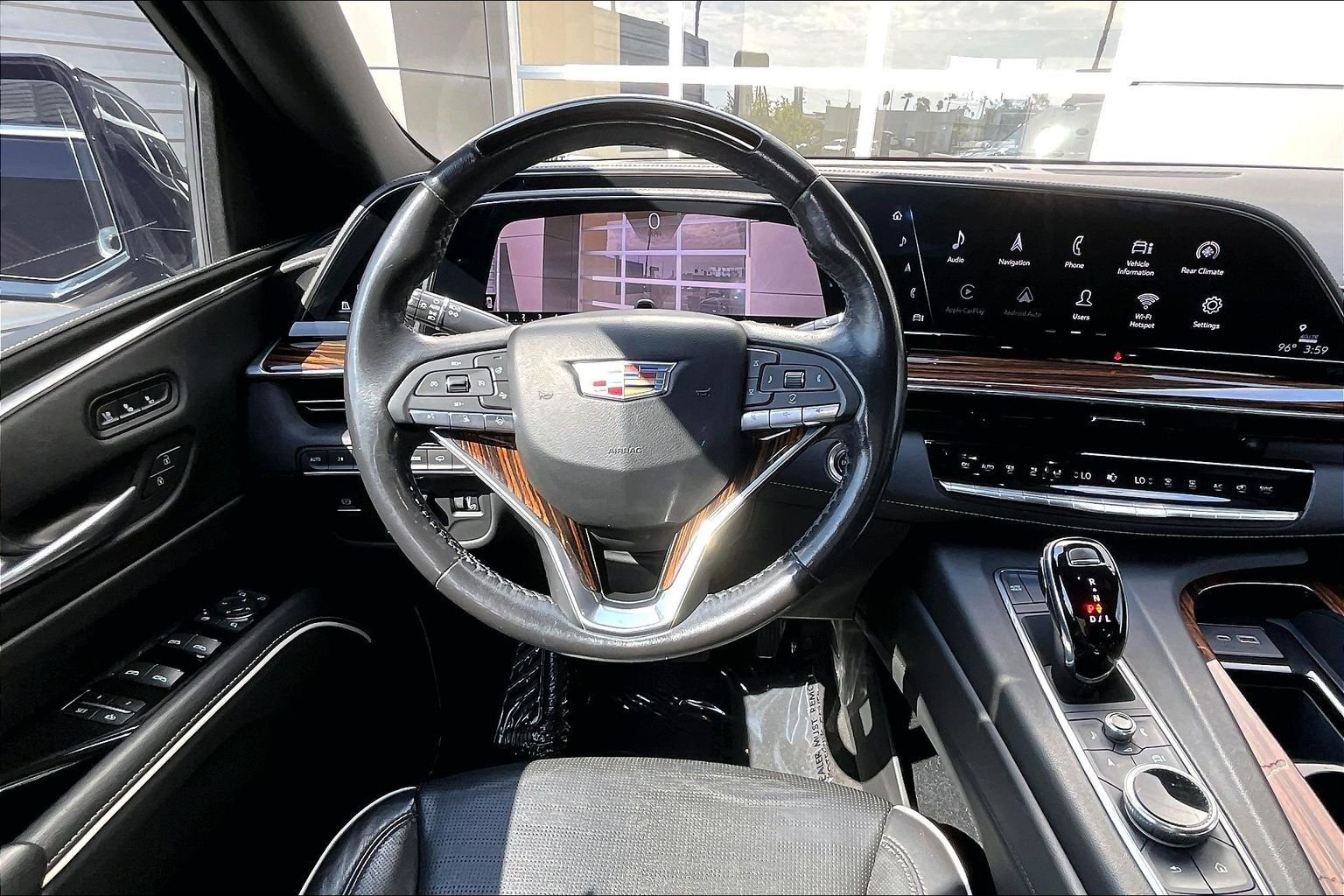 Used 2022 Black Cadillac Premium Luxury image 5