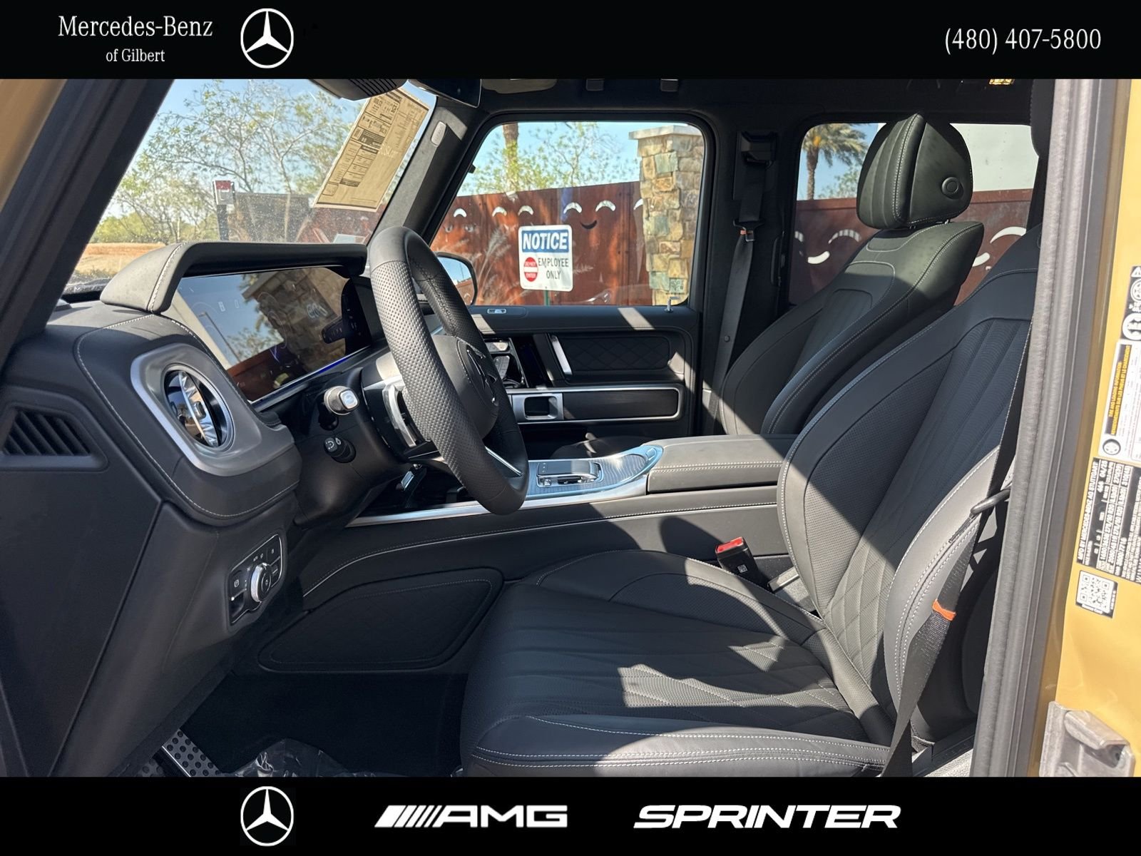 New 2025 MANUFAKTUR Desert Sand non-metallic Mercedes-Benz G 580 image 10