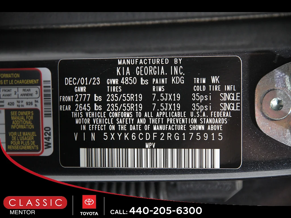 Used 2024 Gravity Gray Kia X-Line image 24