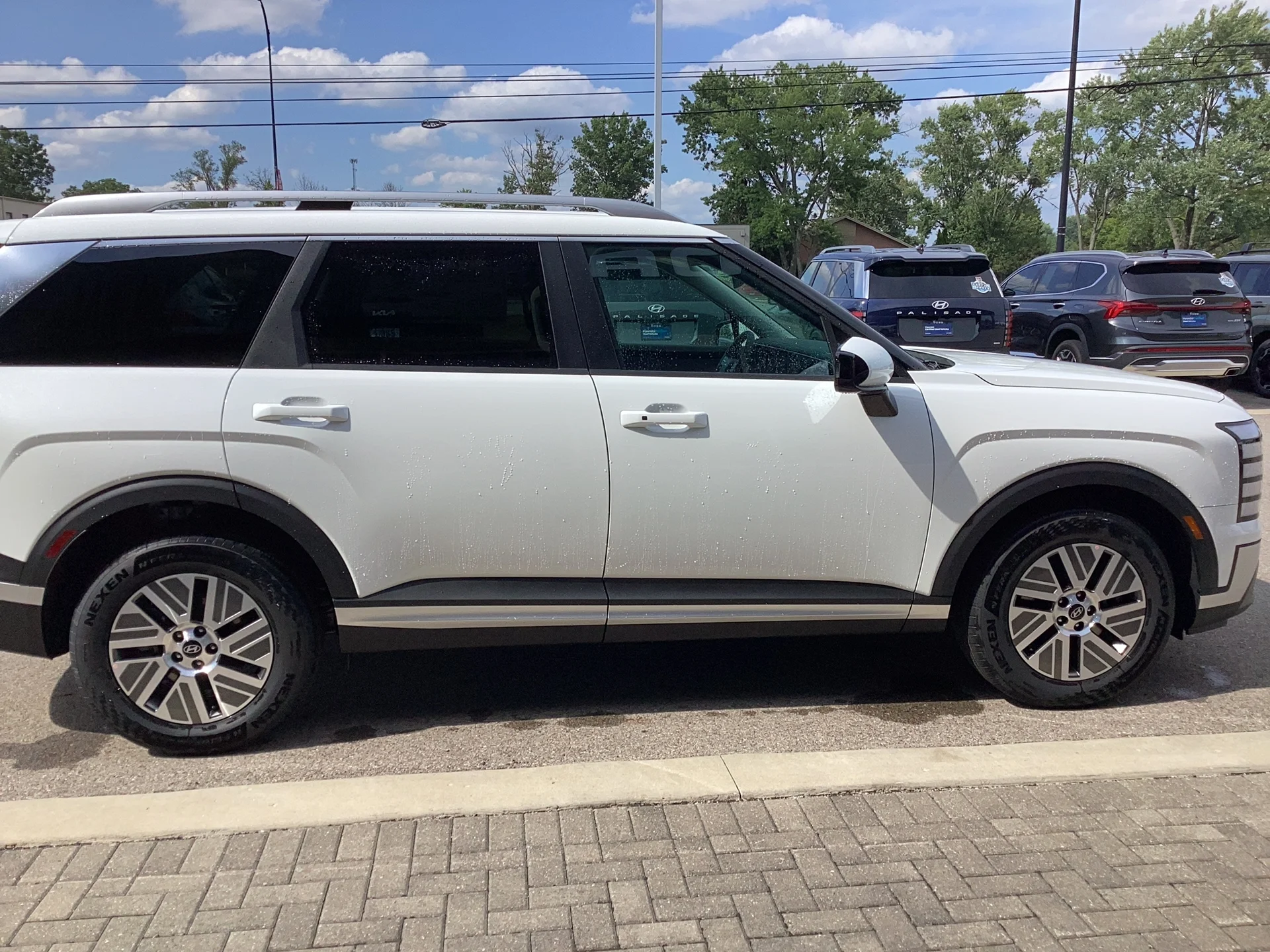 New 2026 Creamy White Pearl Hyundai SEL 8P image 6