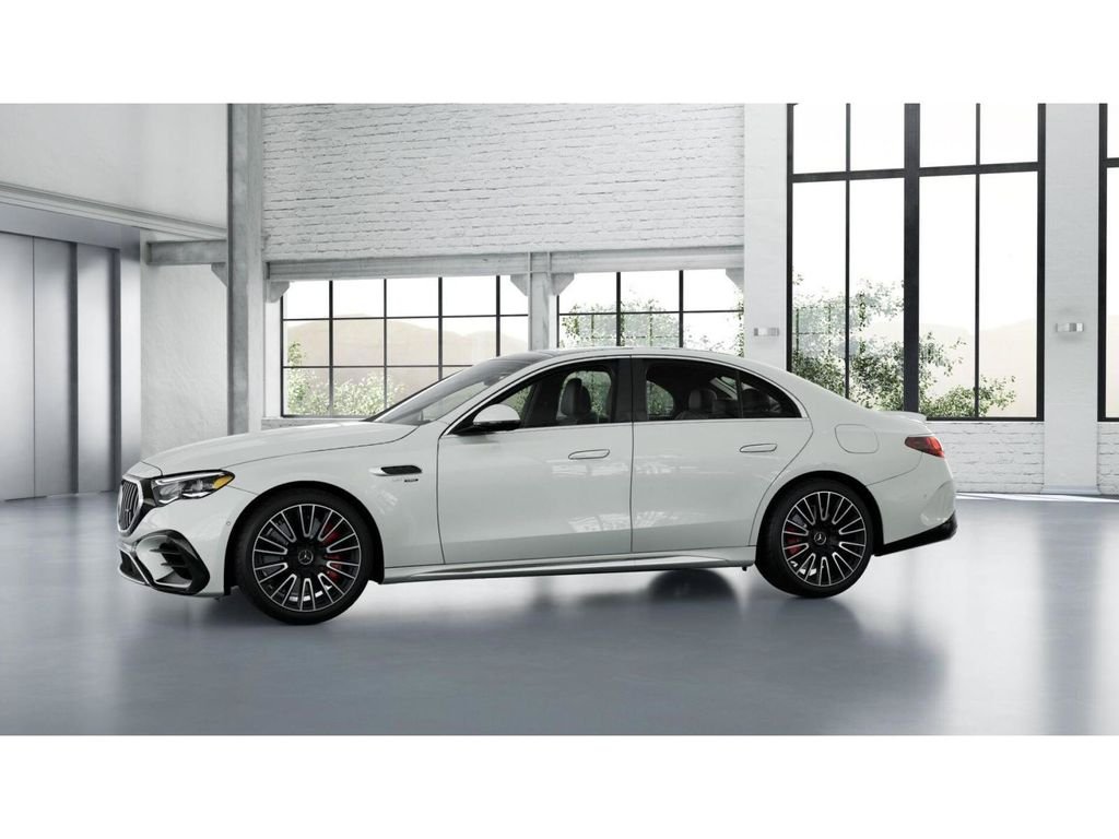 New 2027 MANUFAKTUR Moonlight White Metallic Mercedes-Benz AMG® E 53 Hybrid Sedan image 36