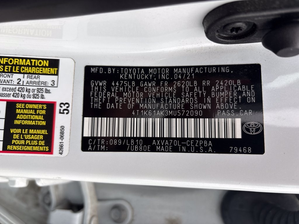 Used 2021 Beige Toyota XSE image 17