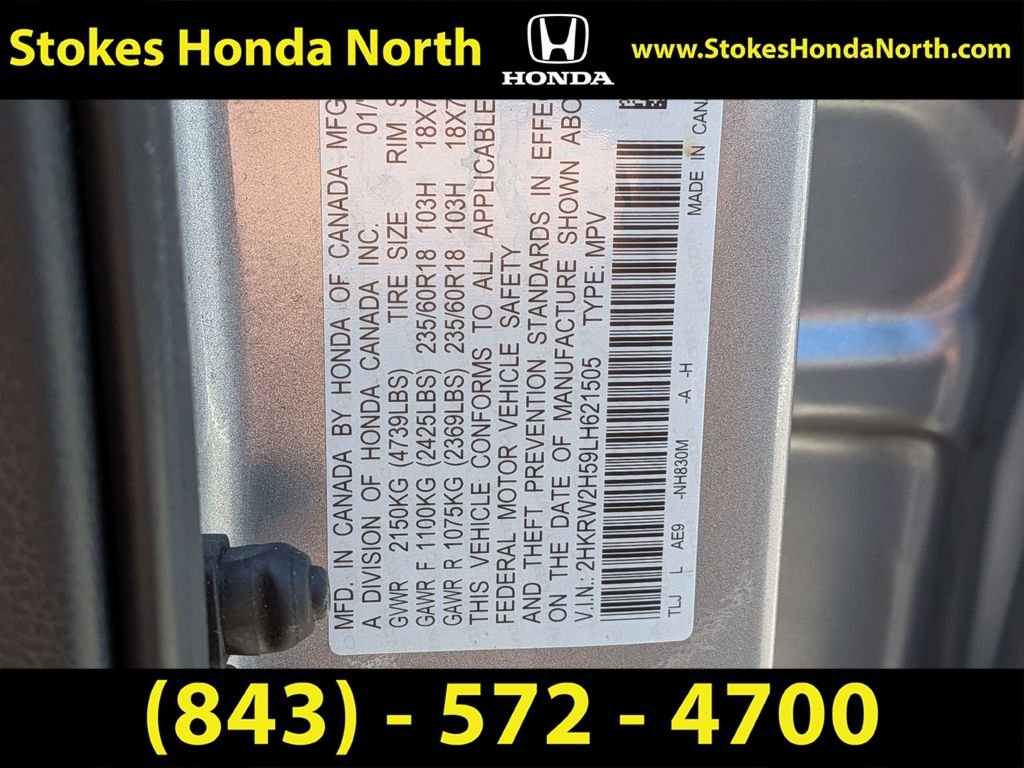 Used 2020 Silver Honda EX image 10