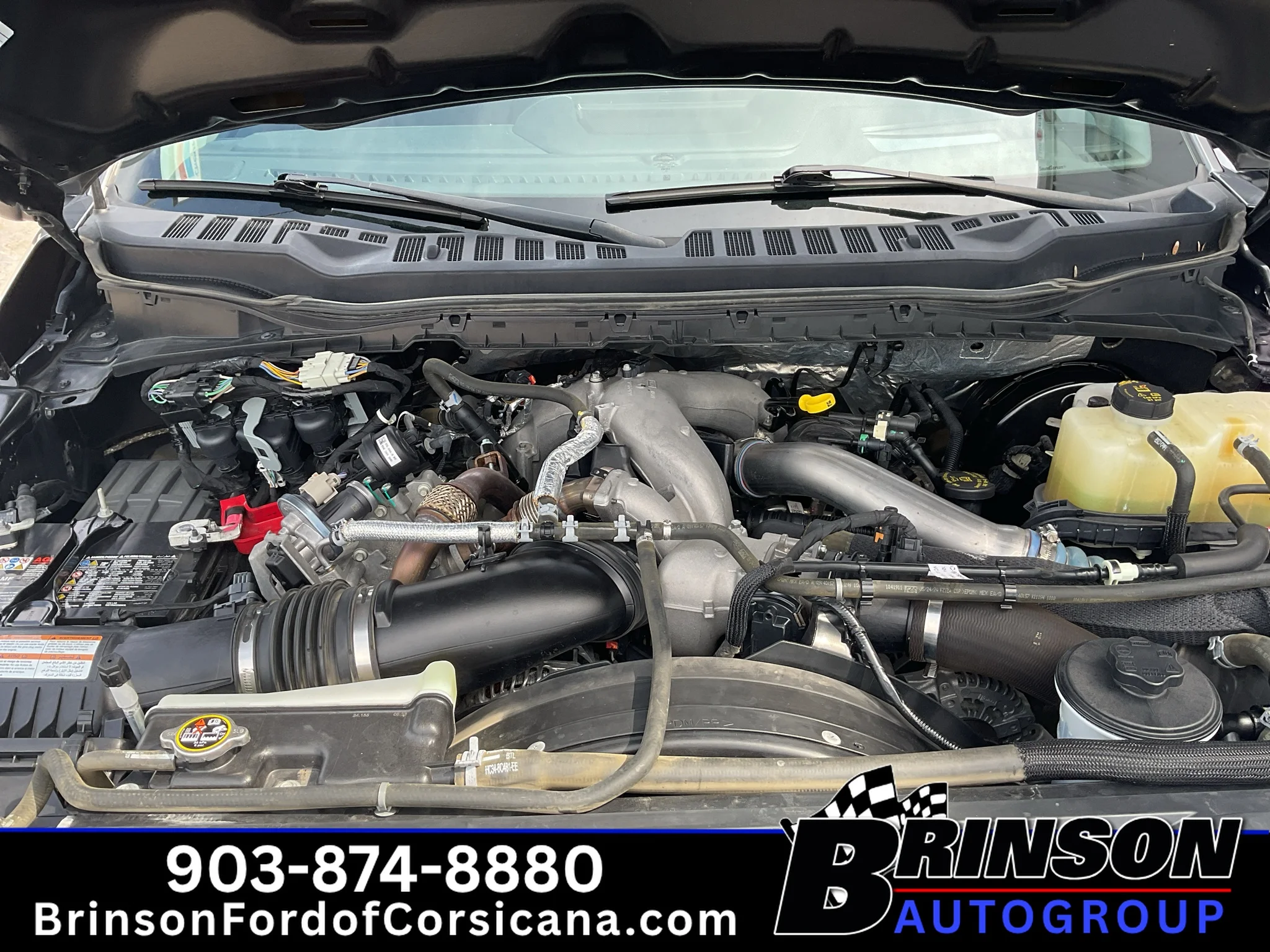 Used 2024 Carbonized Gray Metallic Ford LARIAT image 12