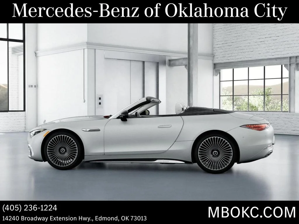 New 2026 MANUFAKTUR moonlight white magno (White Ambiance) Mercedes-Benz Maybach SL 680 image 34