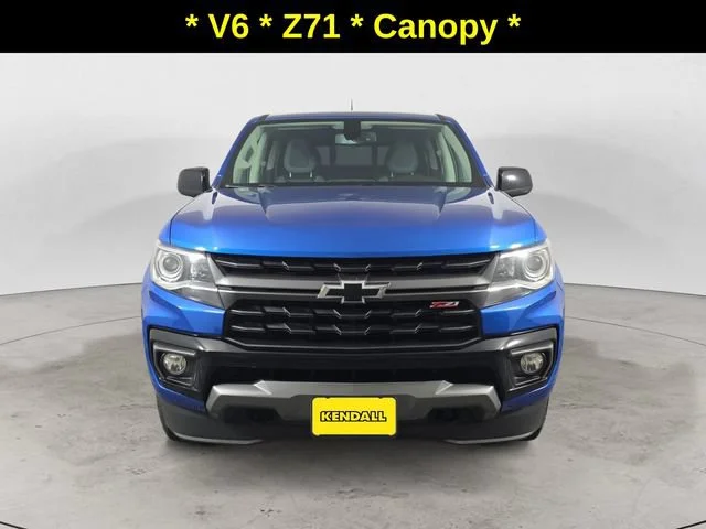 Used 2022 BRIGHT BLUE METALLIC Chevrolet 4WD Z71 image 2