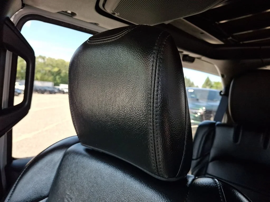 Used 2023 Bright White Clearcoat Jeep Sahara image 18