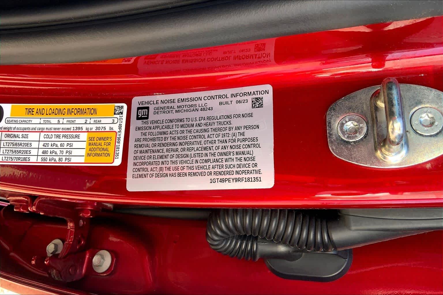 Used 2024 Volcanic Red Tintcoat GMC AT4 image 37