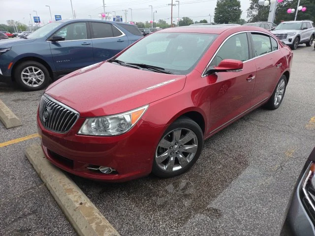 Used 2013 Red Buick Leather Group image 1