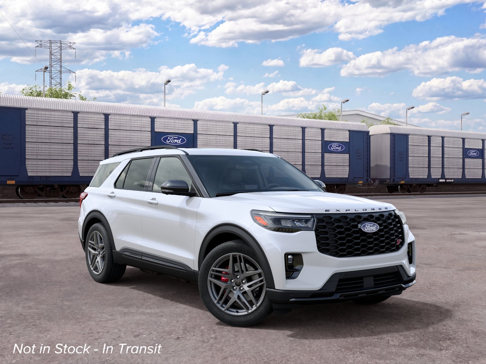 New 2027 Star White Metallic Tri-Coat Ford ST image 4