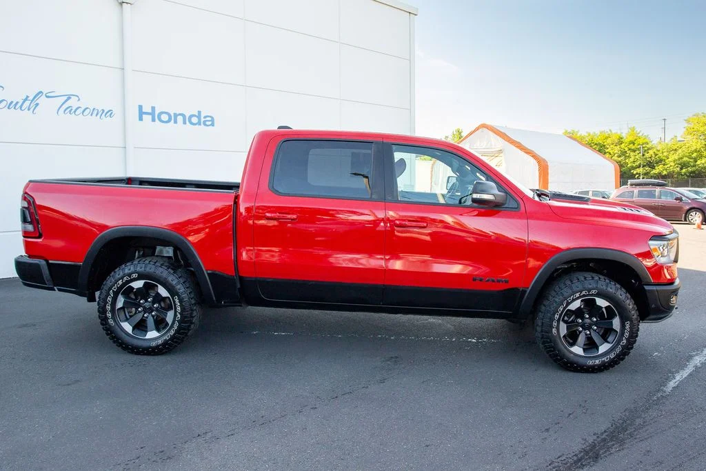 Used 2022 Flame Red Clearcoat Ram 4WD Rebel image 16