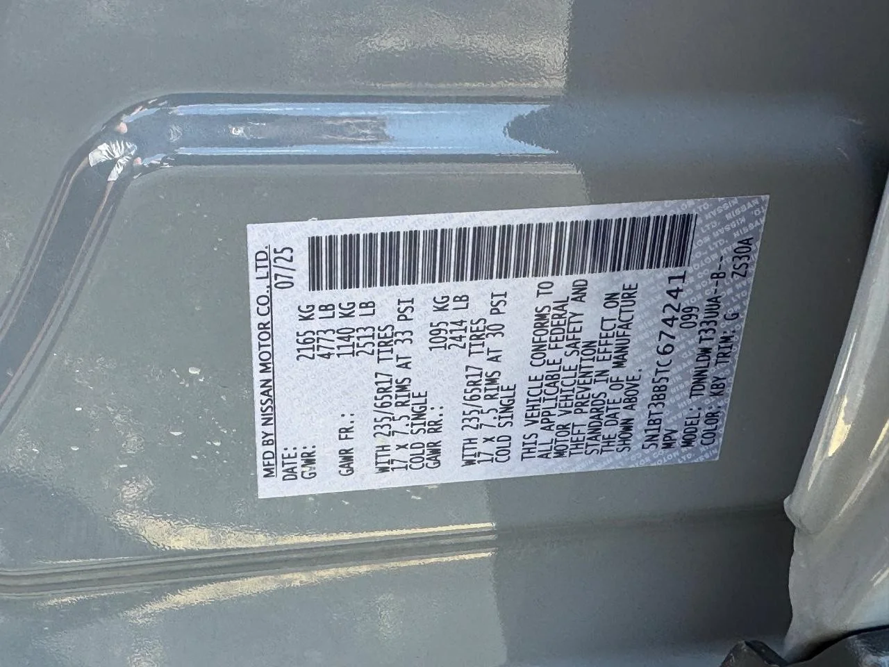 Used 2026 Boulder Gray Pearl Nissan Rock Creek image 27