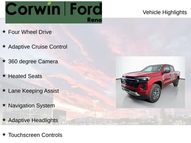 Used 2024 Radiant Red Chevrolet Z71 image 8