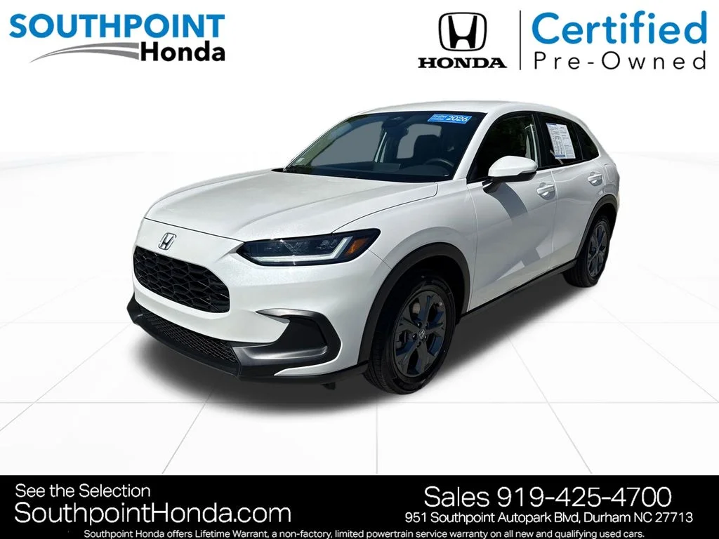 Certified Used 2026 Platinum White Pearl Honda 2WD LX image 3