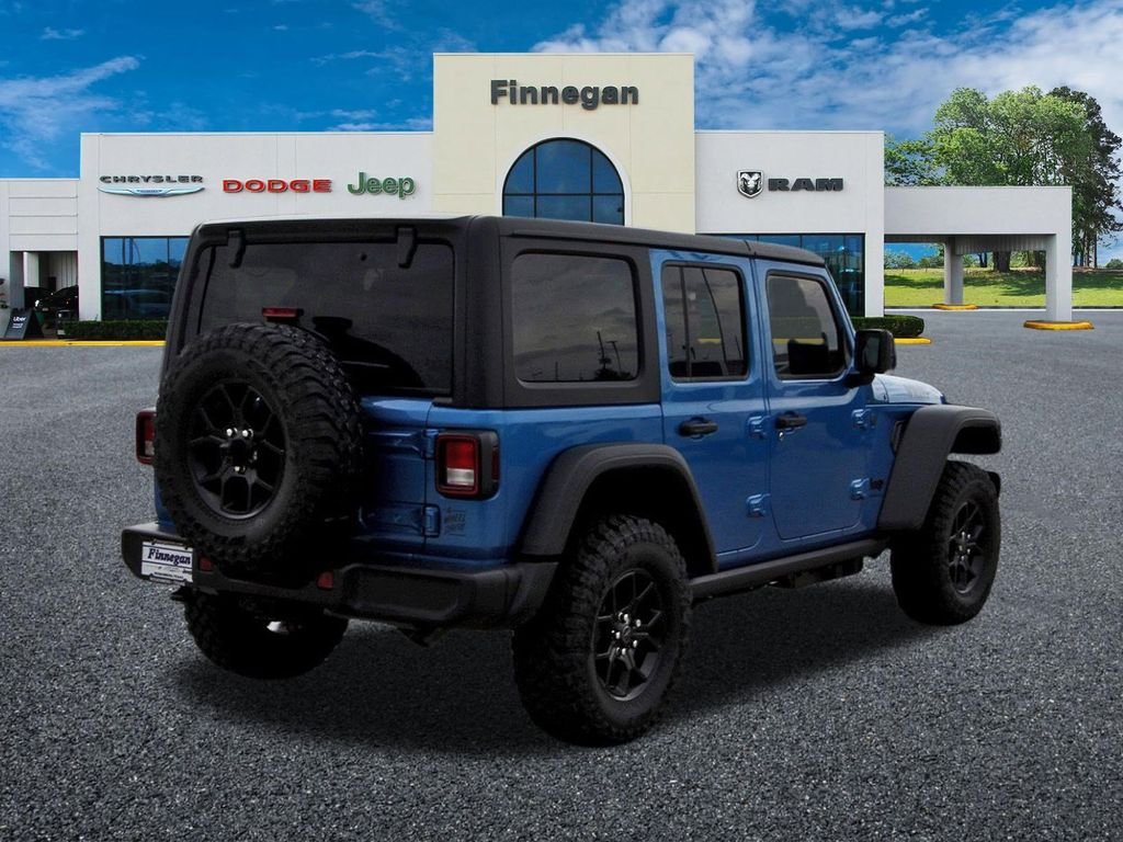 New 2026 Hydro Blue Pearl-Coat Exterior Paint Jeep Willys image 5