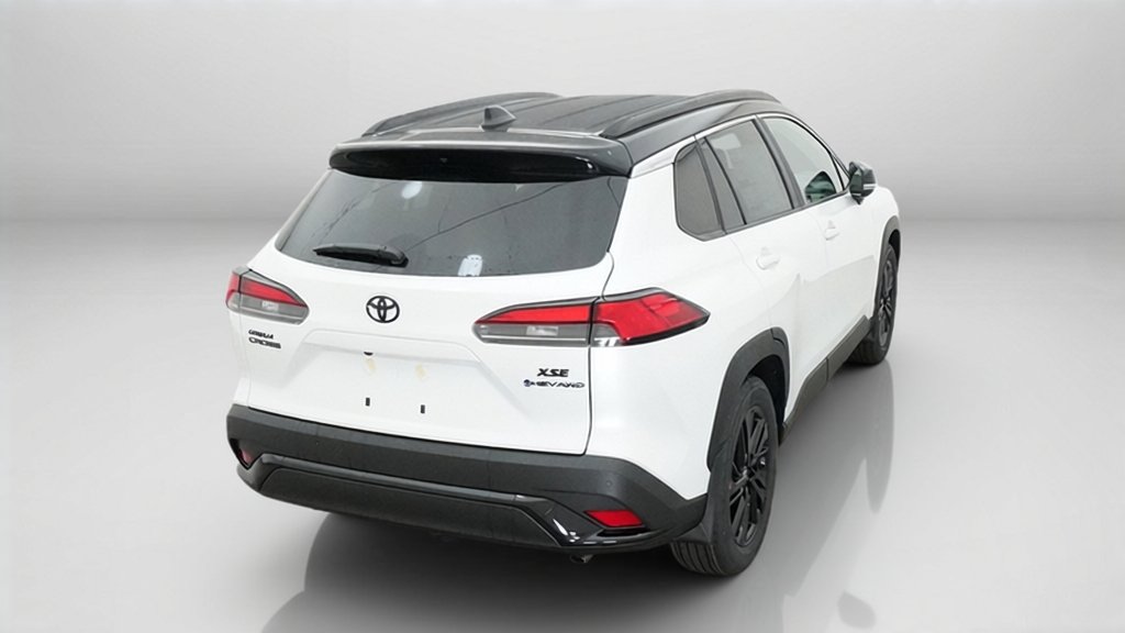New 2026 Wind Chill Pearl with Jet Black roof Toyota Hybrid XSE image 11