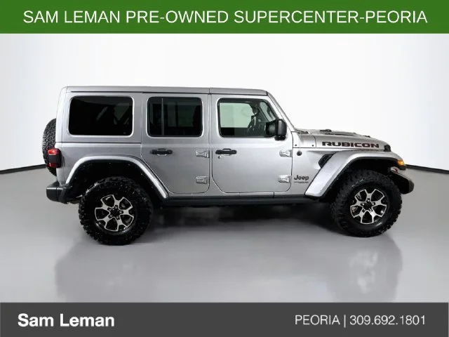 Used 2021 Silver Jeep Unlimited Rubicon image 8
