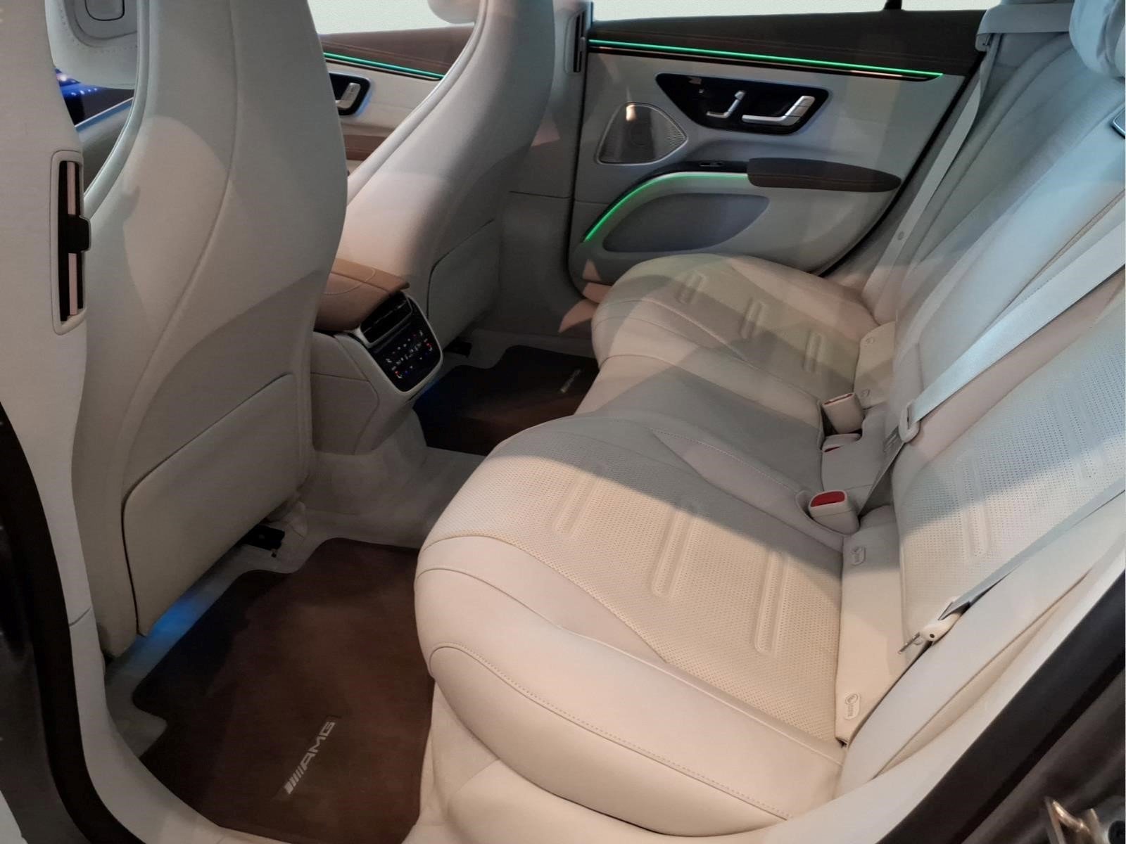 Certified Used 2024 MANUFAKTUR Selenite Grey Magno Mercedes-Benz AMG® EQS 4MATIC+ Sedan image 10
