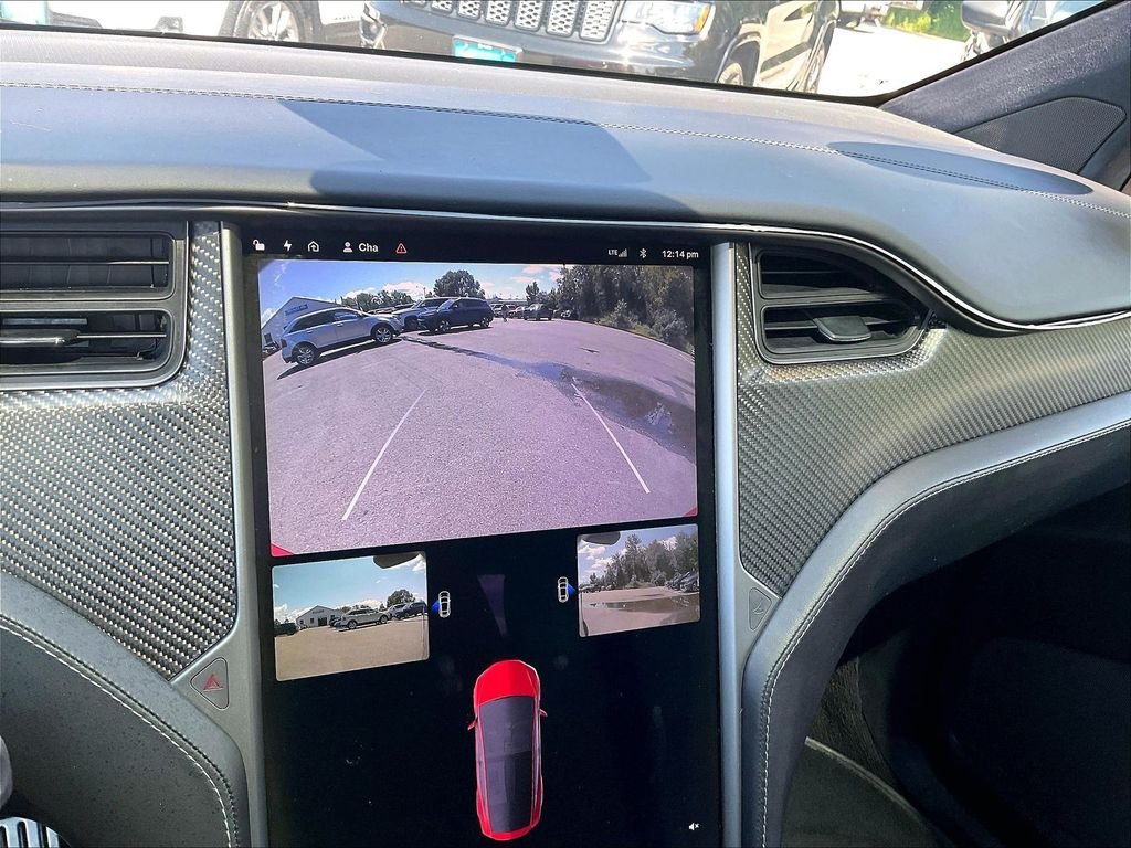 Used 2018 Red Tesla P100D image 15