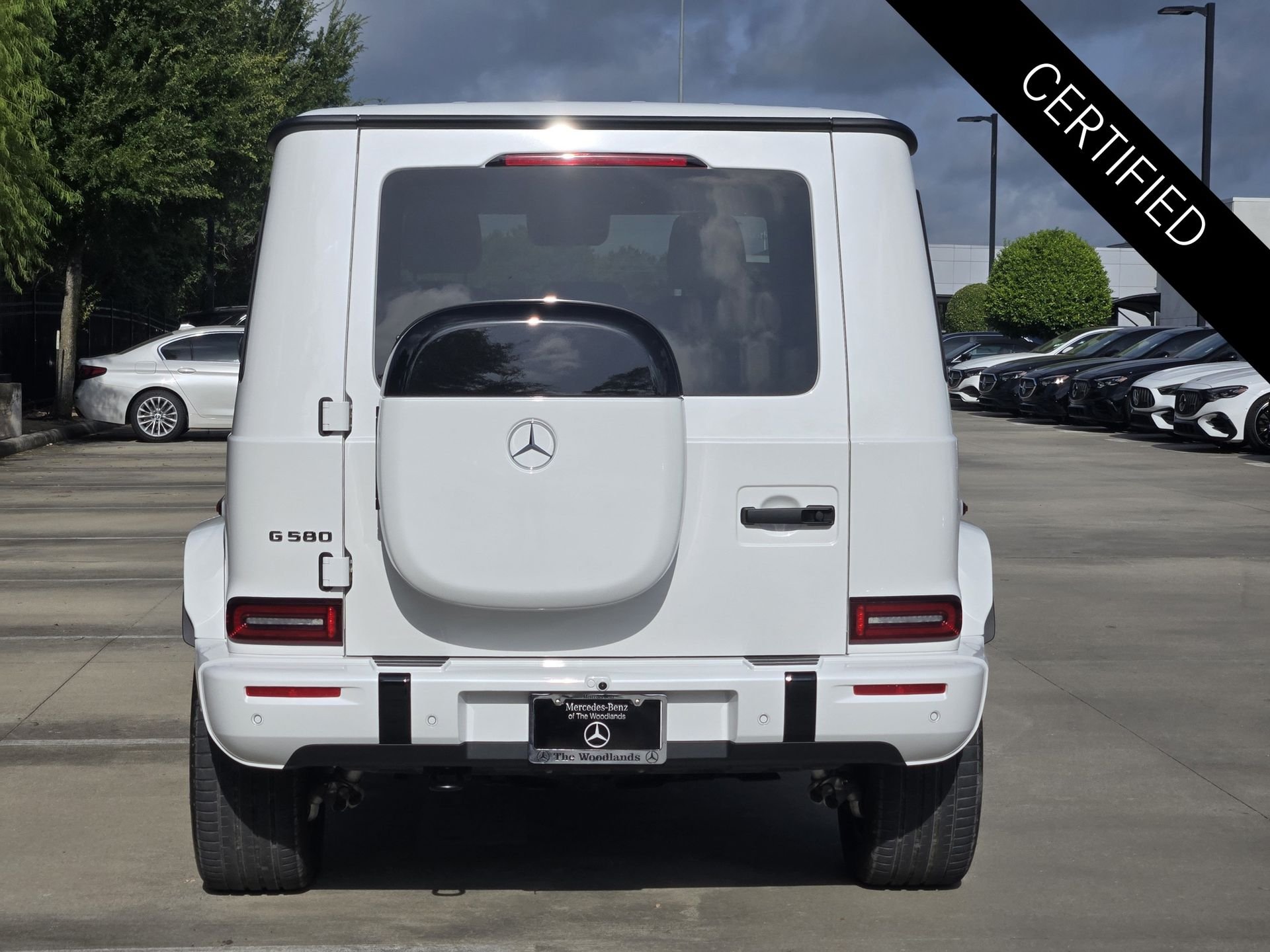 Certified Used 2025 MANUFAKTUR Moonlight Whit Mercedes-Benz G 580 image 7