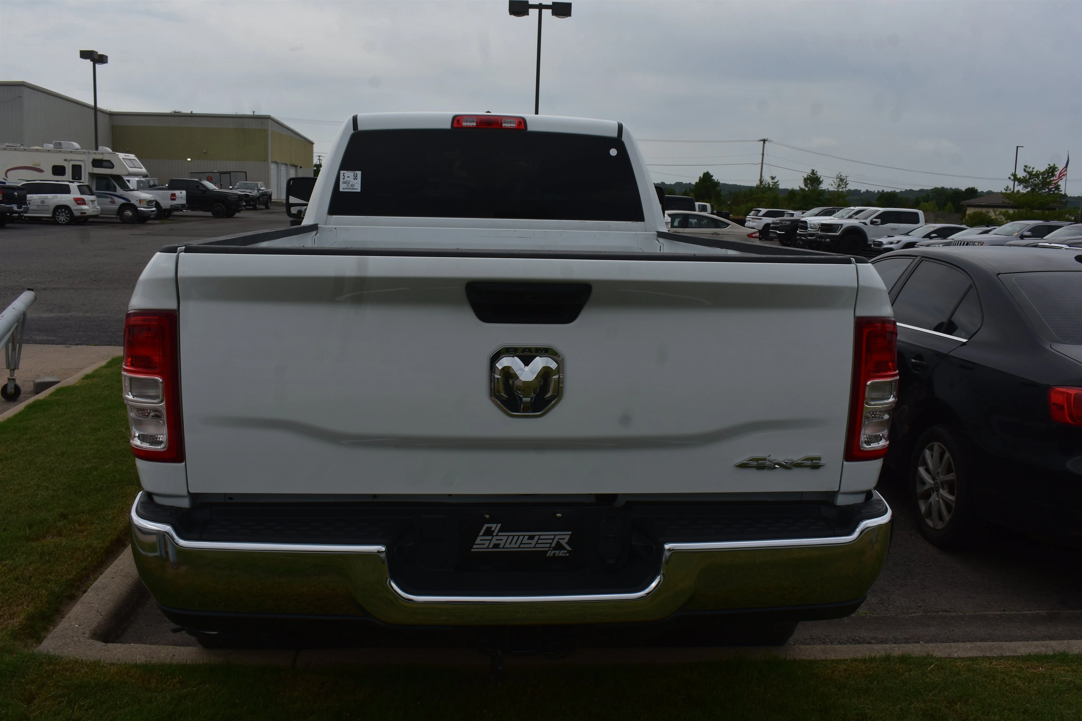Used 2024 Bright White Clearcoat Ram Tradesman image 5