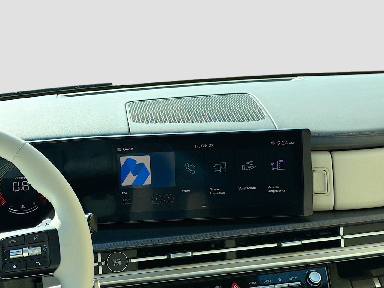New 2026 Atlantis Blue Hyundai SEL FWD image 16