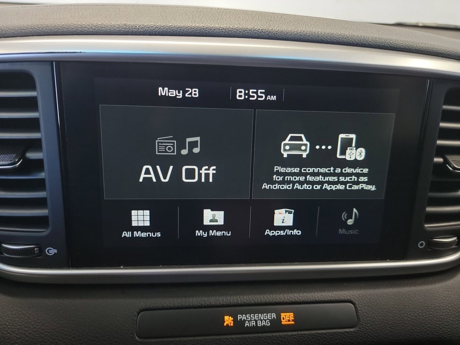 Used 2021 Black Cherry Kia S image 21