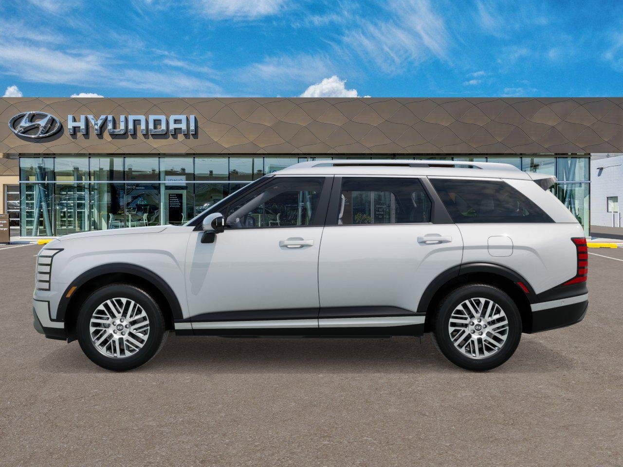 New 2027 Creamy White Pearl Hyundai SEL Premium FWD image 3