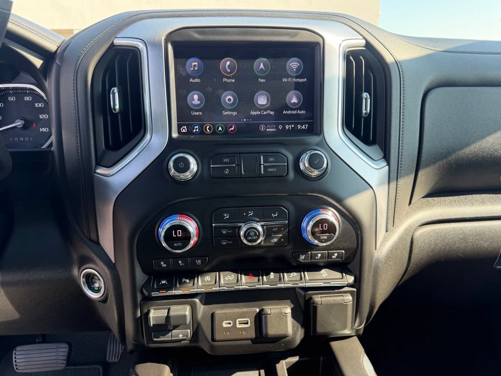 Used 2021 DARK SKY METALLIC GMC SLT image 33