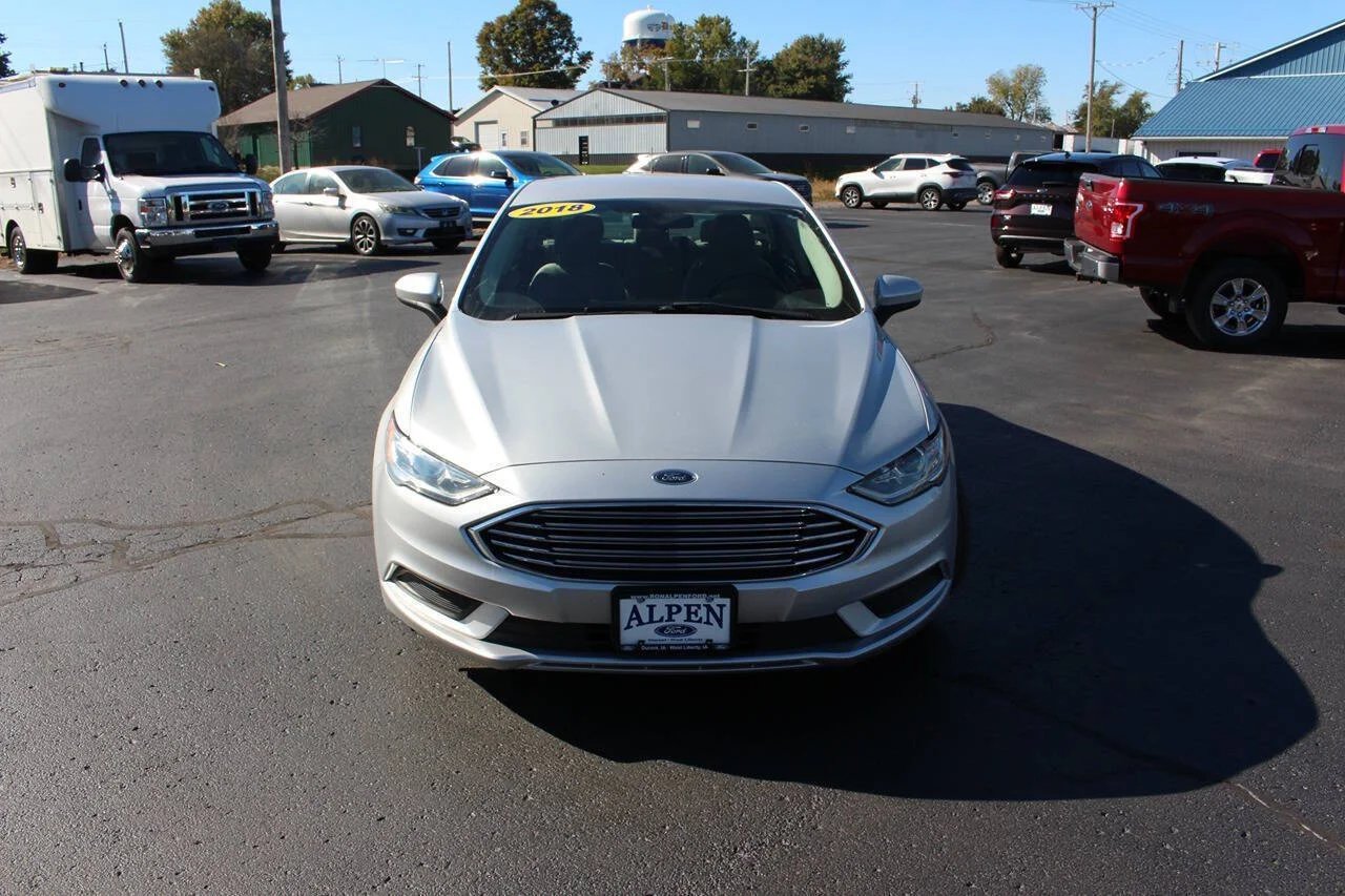 Used 2018 Ford Fusion Hybrid S with VIN 3FA6P0UU5JR100735 for sale in Durant, IA