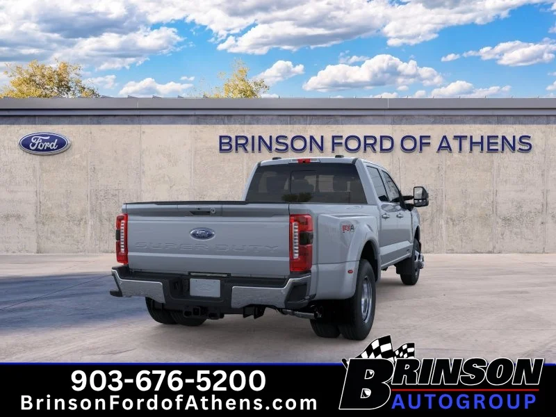 New 2026 Glacier Gray Metallic Tri-Coat Ford F-350® Lariat® image 8
