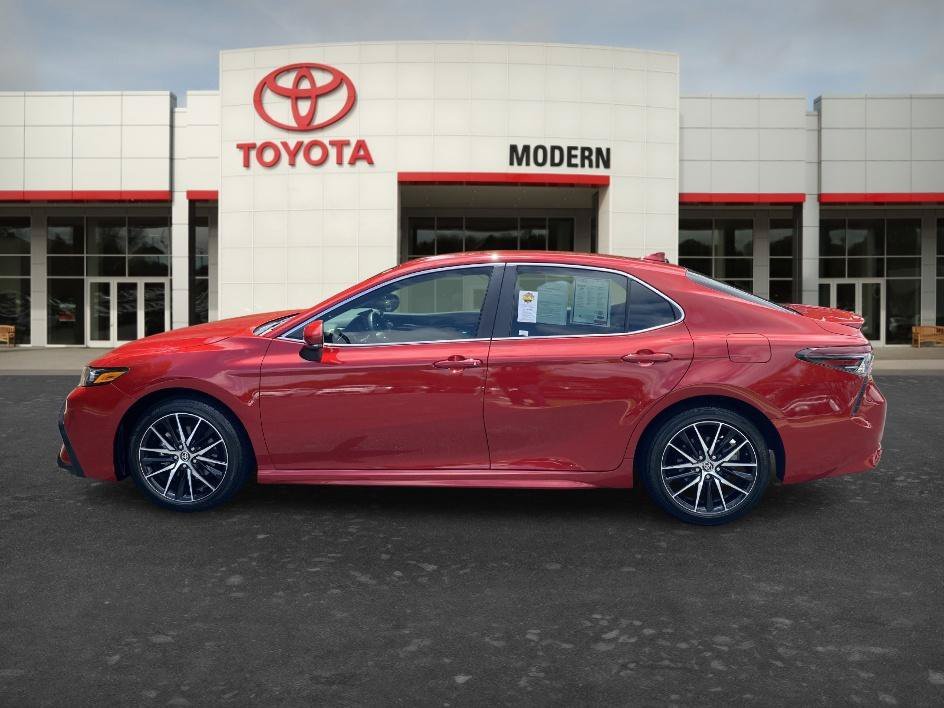 Certified Used 2024 Supersonic Red Toyota SE image 8
