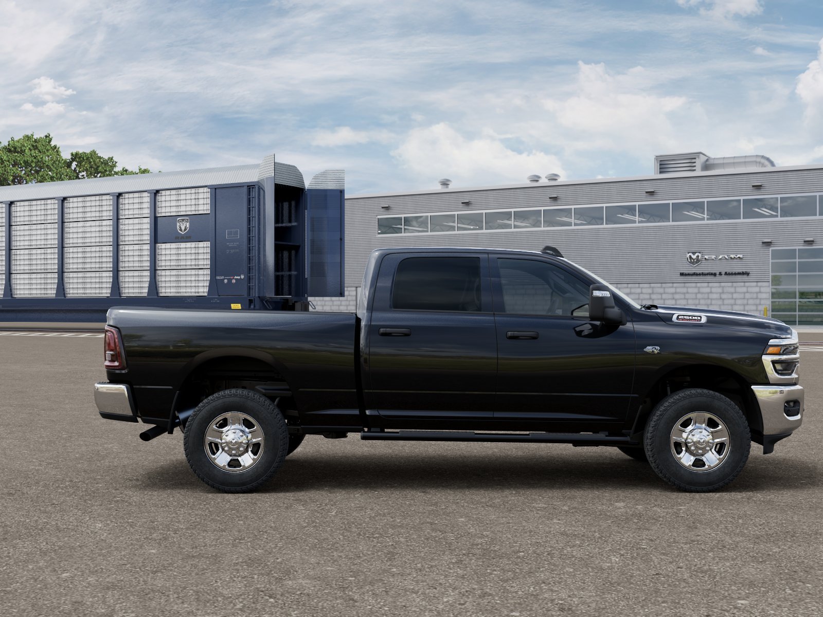 New 2027 Diamond Black Crystal Pearlcoat RAM TRADESMAN image 21