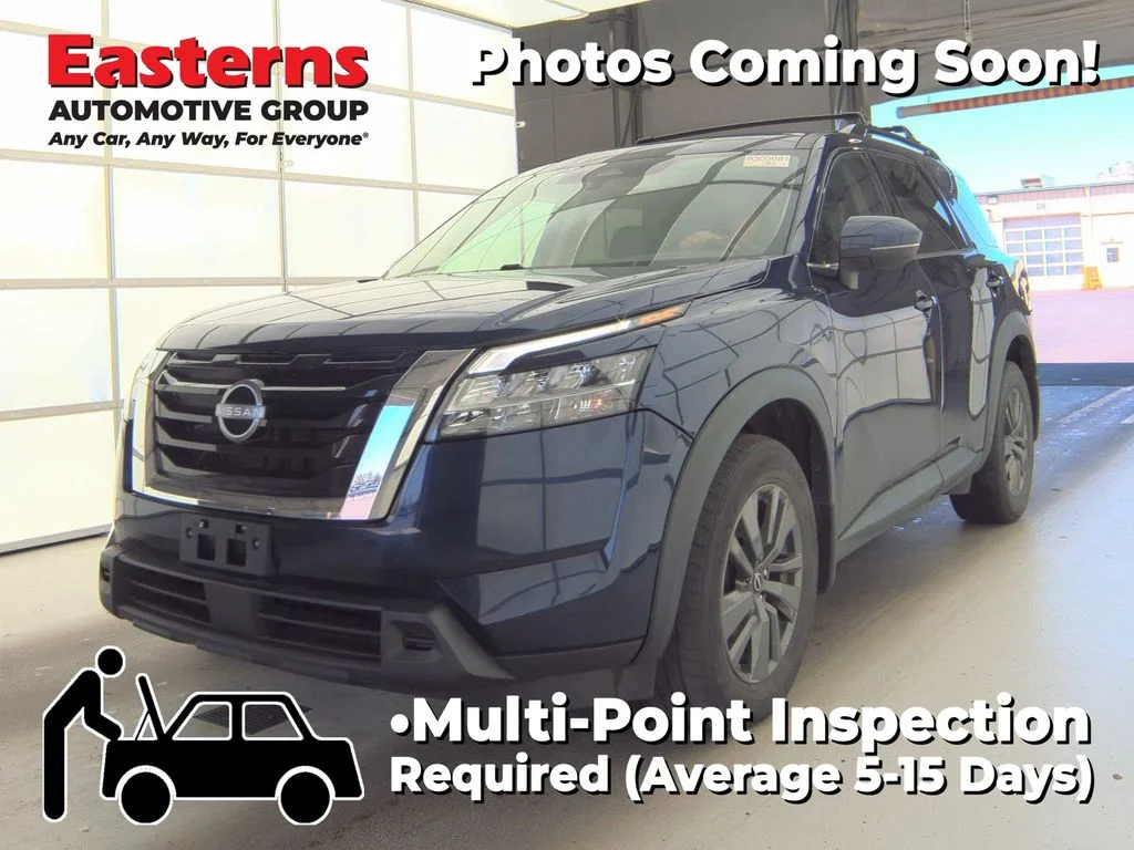 Used 2022 Blue Nissan SV image 1