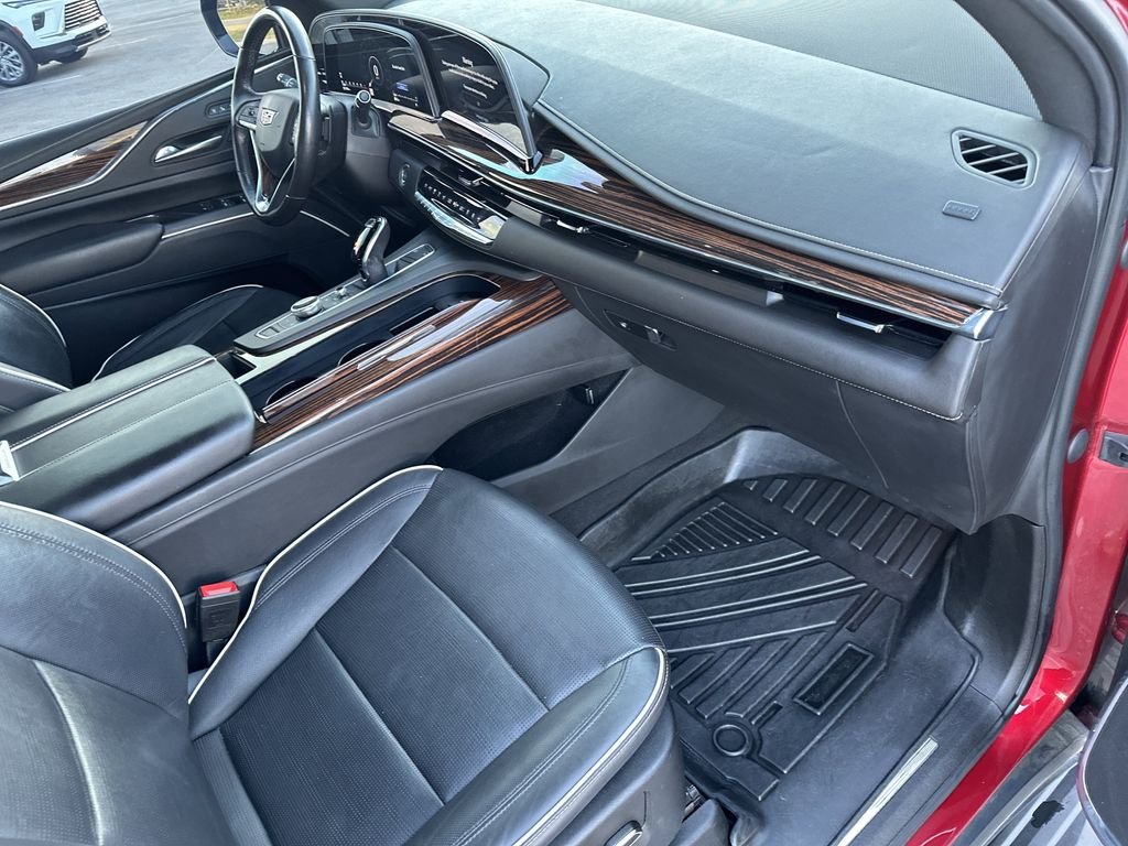 Used 2021 Red Cadillac Premium Luxury image 39