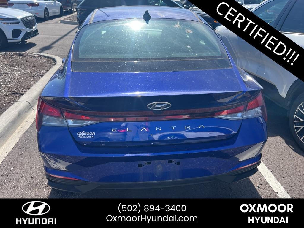 Used 2023 Intense Blue Hyundai SEL image 13