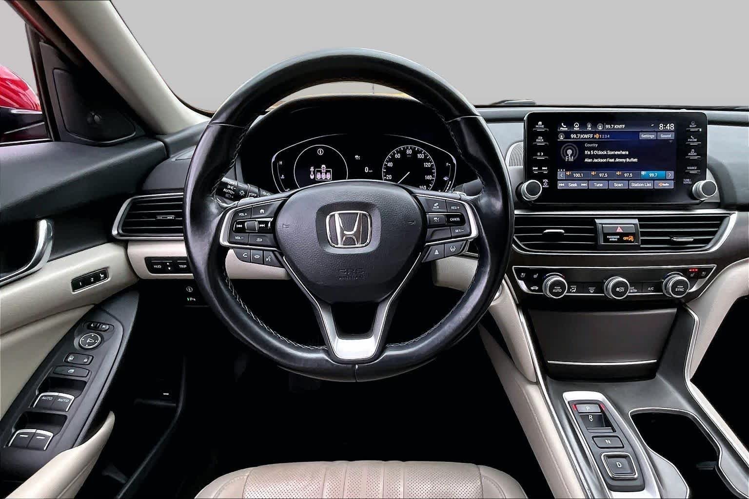 Used 2021 Radiant Red Metallic Honda Touring image 6