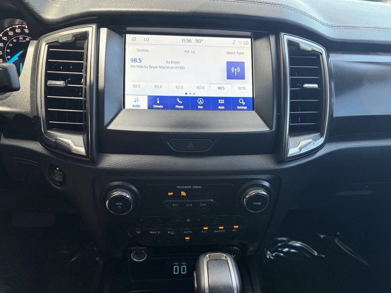 Used 2023 Shadow Black Ford LARIAT image 9
