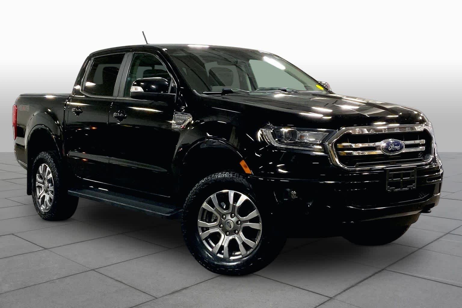 Used 2022 Shadow Black Ford LARIAT image 3