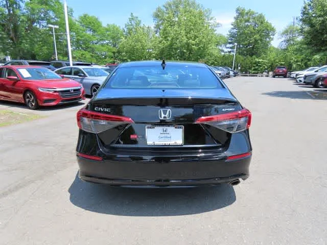 Certified Used 2023 Crystal Black Pearl Honda Sport image 5