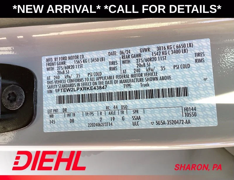 Used 2024 White Ford STX image 9