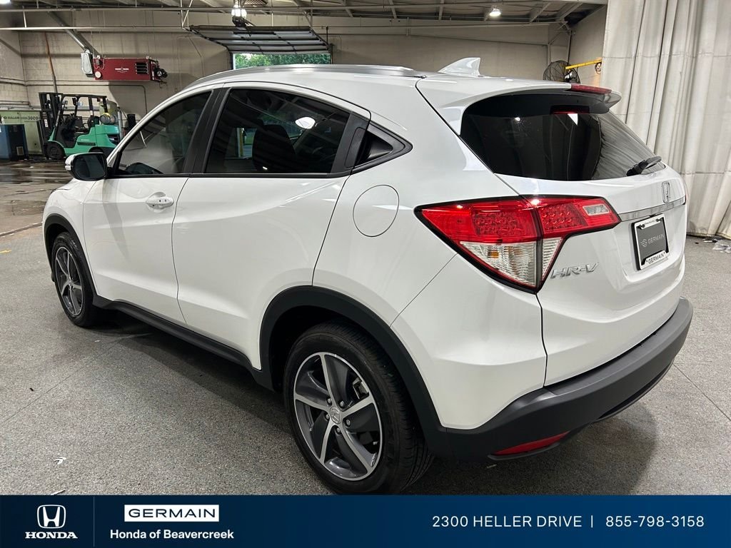 Certified Used 2022 Platinum White Pearl Honda 2WD EX image 6