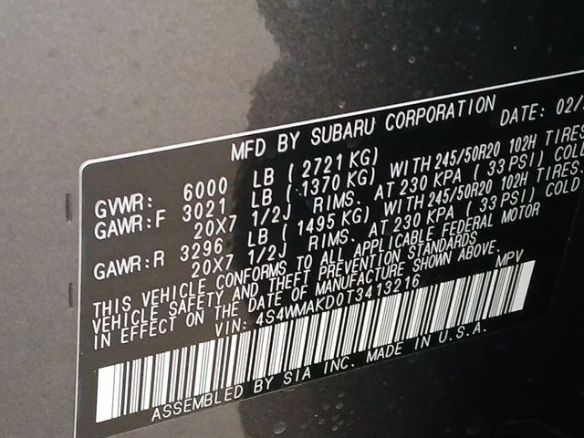 New 2026 Gray Subaru Touring image 22