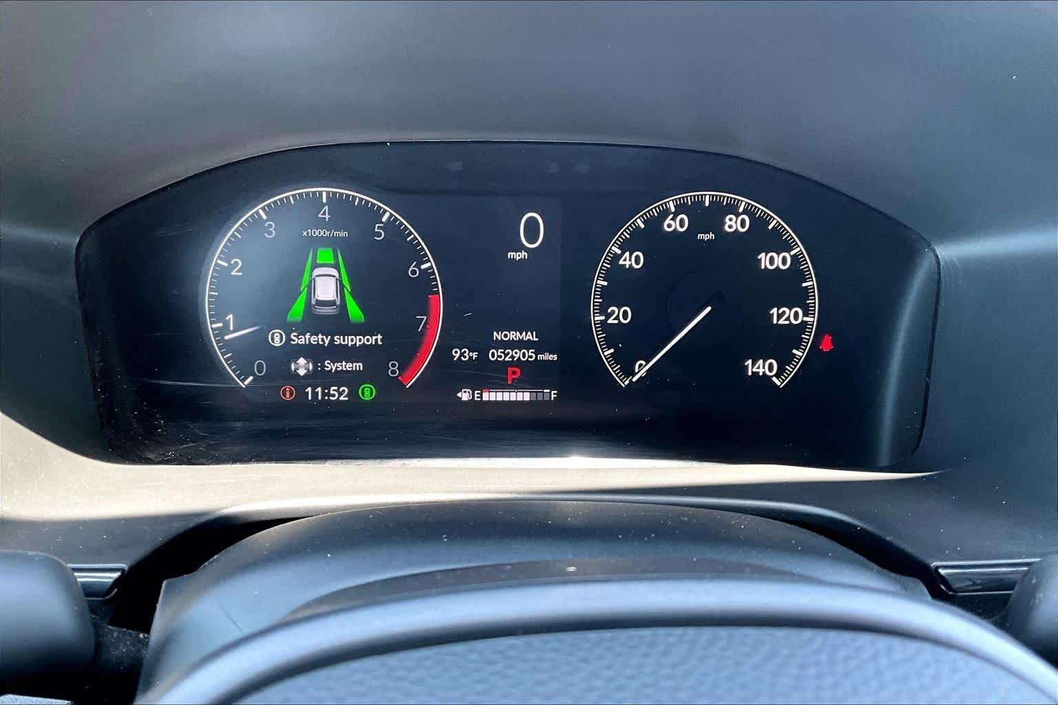 Used 2024 Canyon River Blue Metallic Honda EX image 24