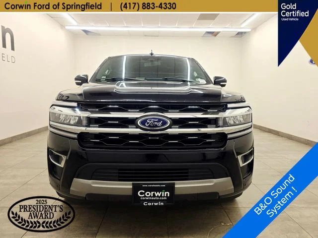 Used 2024 Agate Black Metallic Ford Limited image 8