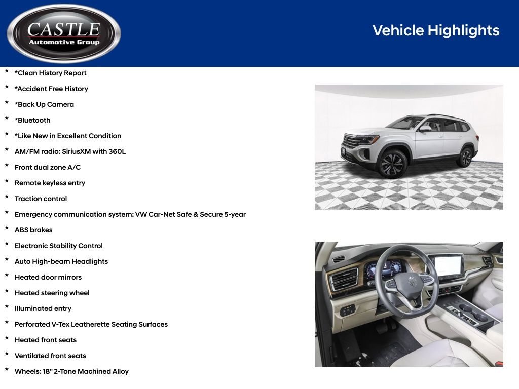 Used 2026 White Volkswagen SE image 3