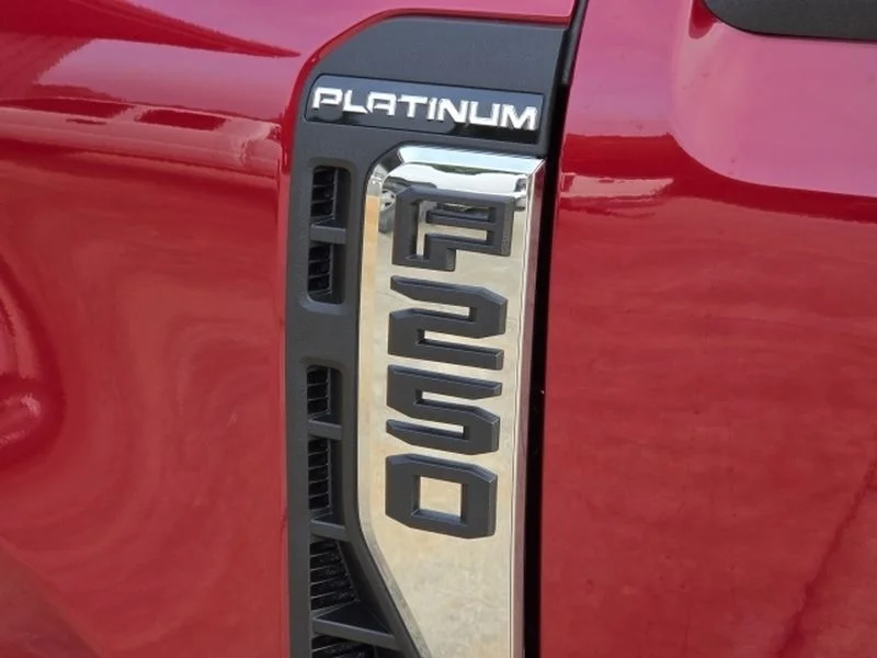 New 2026 Ruby Red Metallic Tinted Clearcoat Ford F-250® Platinum® image 7